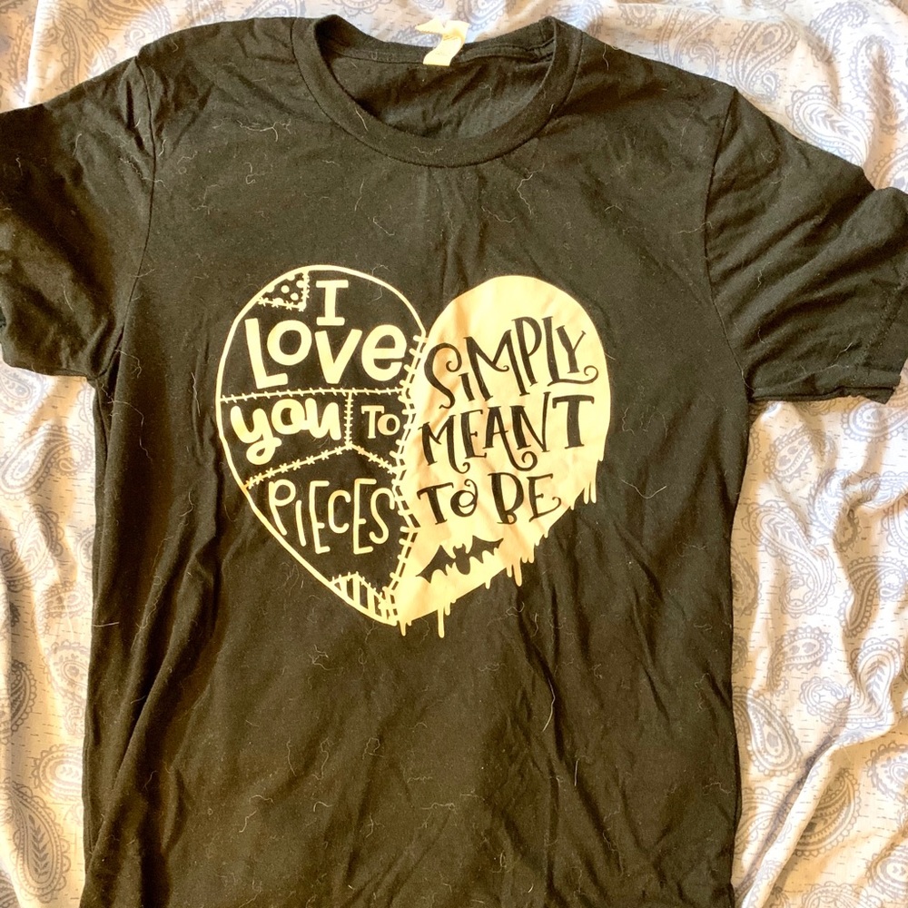 Nightmare before christmas inspired tee